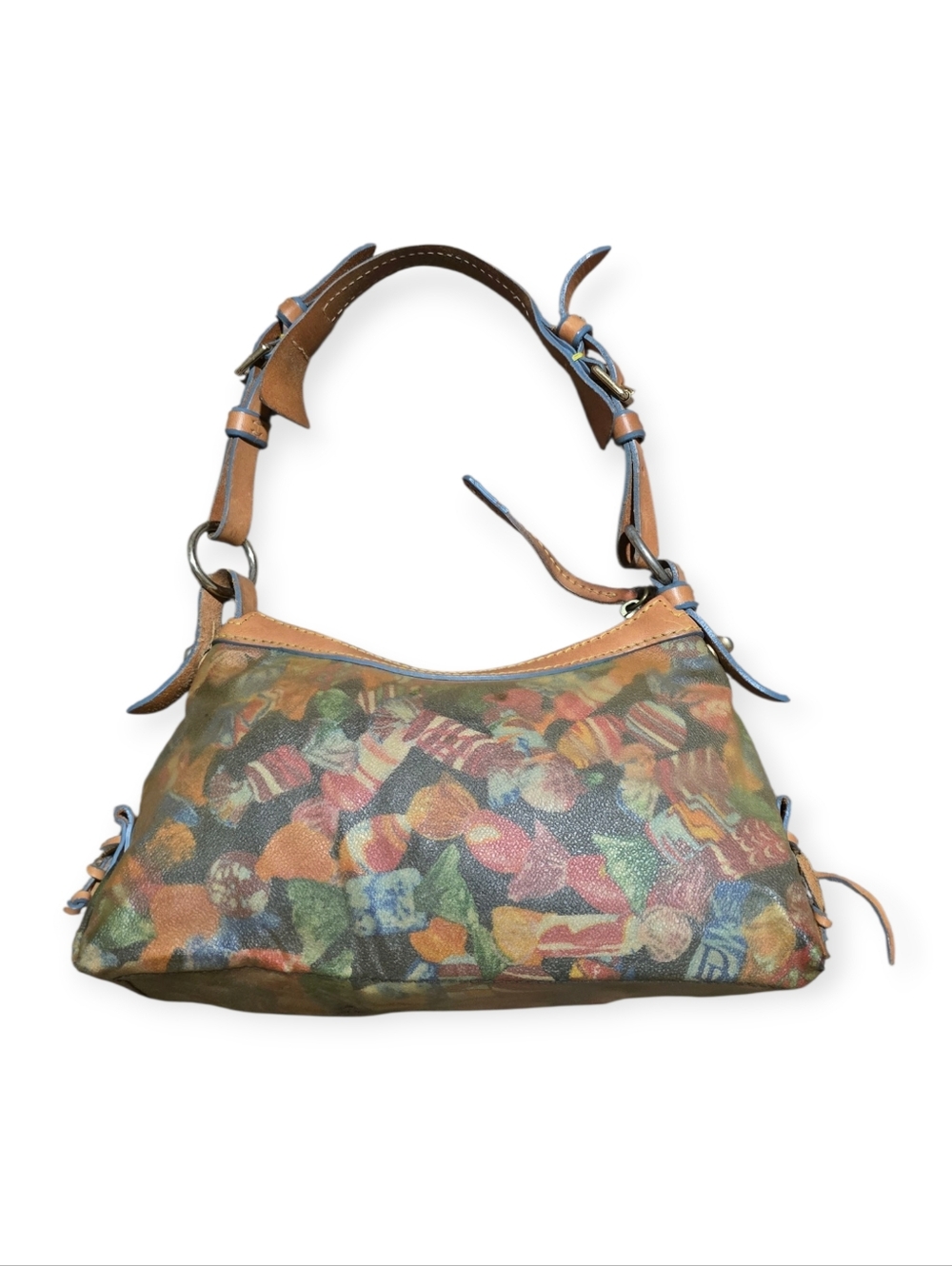 Vintage Dooney & Bourke Candy Leather Shoulder Bag. - Picture 6 of 10